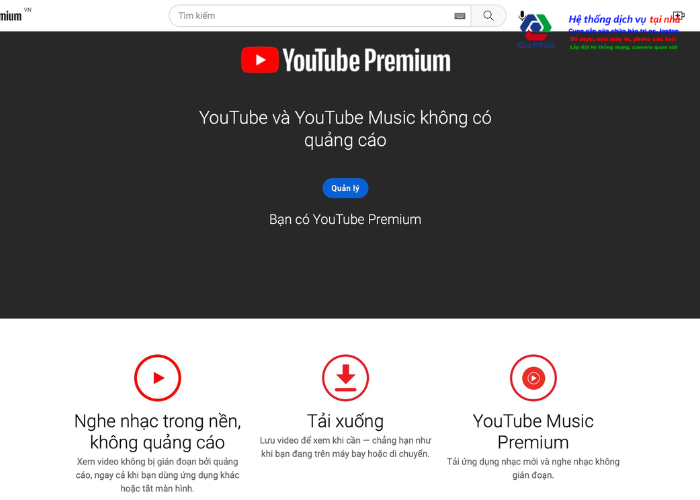 Tài khoản Youtube Premium miễn phí (4)