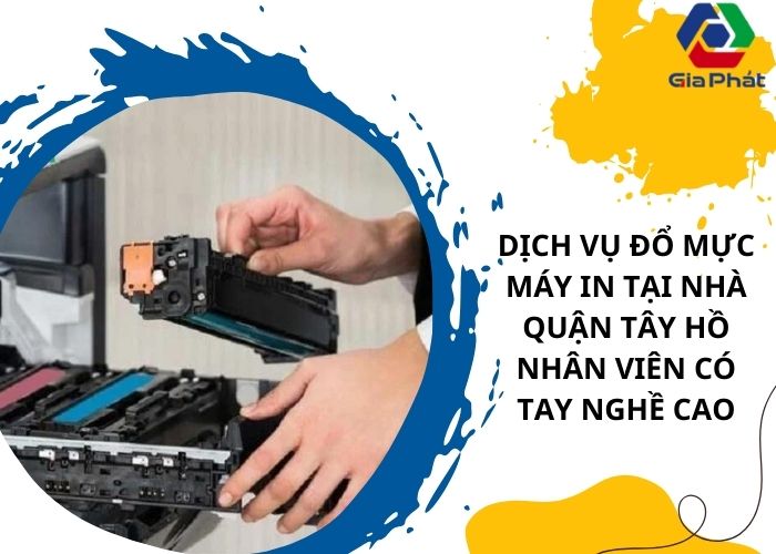 Dịch vụ sửa máy in tại nhà quận Tây Hồ