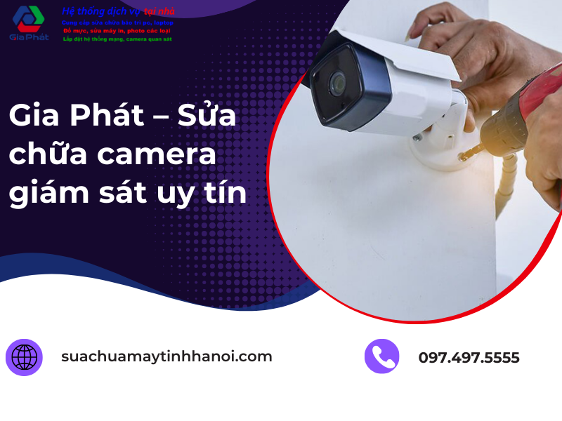 Sửa chữa camera giám sát