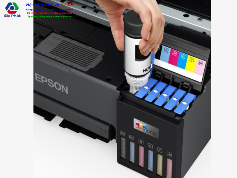 đổ mực máy in Epson