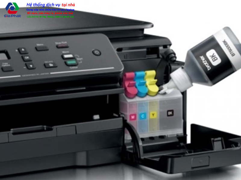 đổ mực máy in Epson