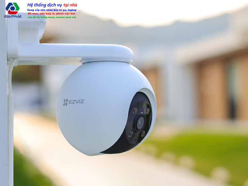 lắp đặt Camera giám sát không dây