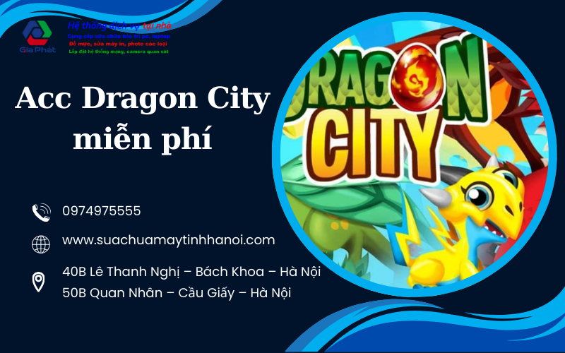 Acc Dragon City Miễn phí