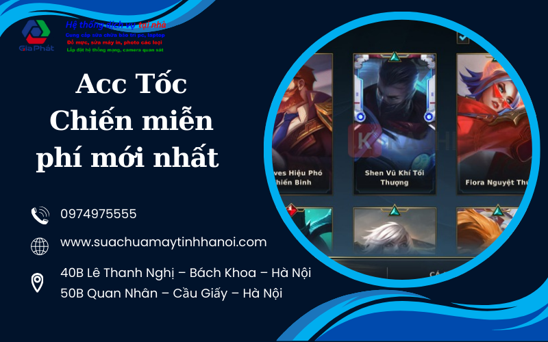 Acc Tốc Chiến miễn phí mới nhất