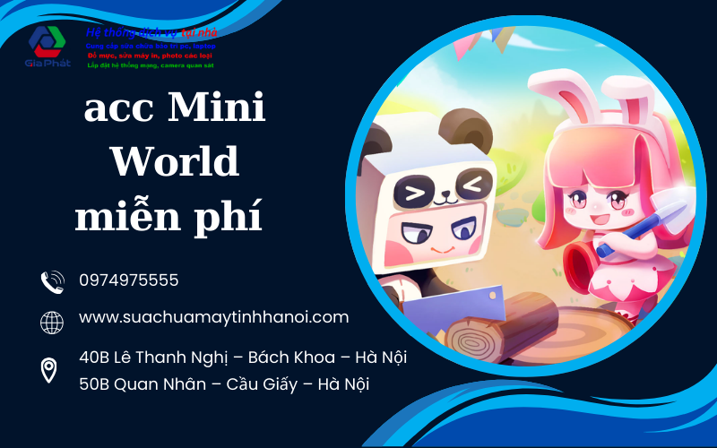 acc Mini World miễn phí