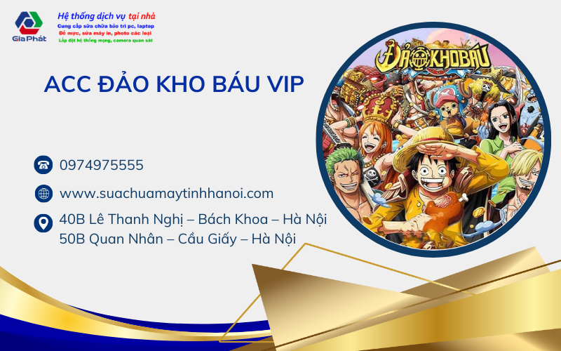 Acc Đảo kho báu Vip
