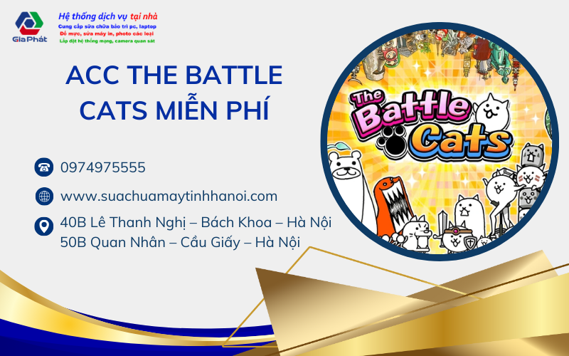 Acc The Battle Cats miễn phí