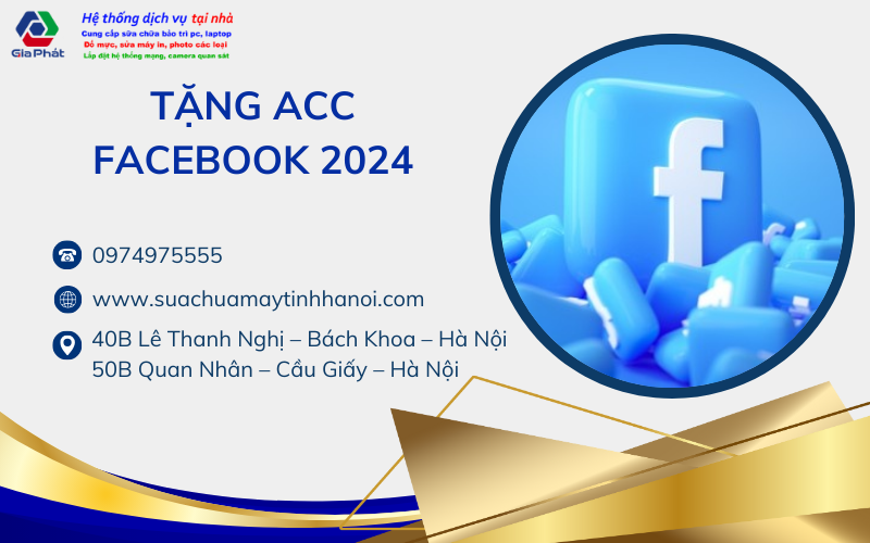 Tặng acc Facebook 2024