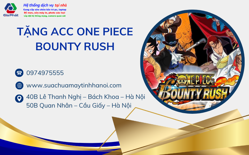Tặng acc One Piece Bounty Rush